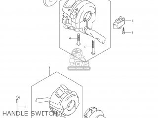 HANDLE SWITCH - DL650 VSTROM 2008 (K8) USA (E03)