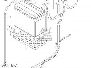 BATTERY - DL650 VSTROM 2009 (K9) USA (E03)
