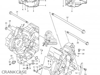 CRANKCASE - DL650 VSTROM 2009 (K9) USA (E03)