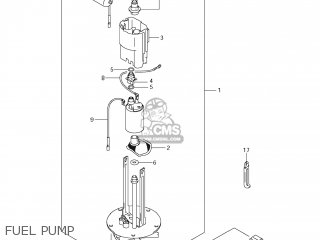 FUEL PUMP - DL650 VSTROM 2009 (K9) USA (E03)