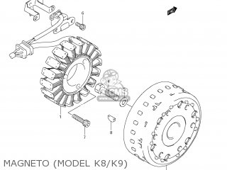 MAGNETO (MODEL K8/K9) - DL650 VSTROM 2009 (K9) USA (E03)