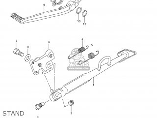 STAND - DL650 VSTROM 2009 (K9) USA (E03)