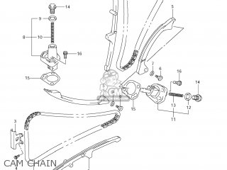 CAM CHAIN - DL650 VSTROM 2011 (L1) USA (E03)