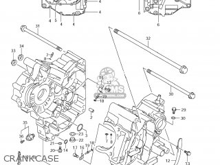 CRANKCASE - DL650 VSTROM 2011 (L1) USA (E03)