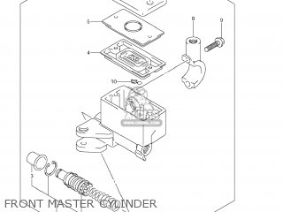 FRONT MASTER CYLINDER - DL650 VSTROM 2011 (L1) USA (E03)