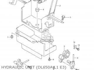 HYDRAULIC UNIT (DL650A L1 E3) - DL650 VSTROM 2011 (L1) USA (E03)