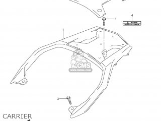 CARRIER - DL650A VSTROM 2007 (K7) USA (E03)