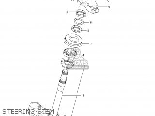 STEERING STEM - DL650A VSTROM 2007 (K7) USA (E03)