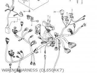 WIRING HARNESS (DL650AK7) - DL650A VSTROM 2007 (K7) USA (E03)