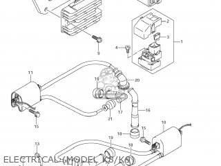 ELECTRICAL (MODEL K8/K9) - DL650A VSTROM 2009 (K9) USA (E03)