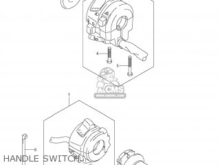 HANDLE SWITCH - DL650A VSTROM 2011 (L1) USA (E03)