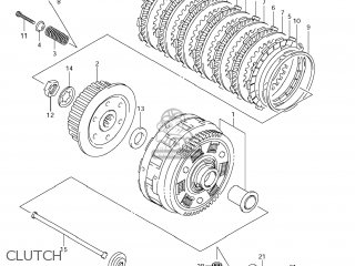 CLUTCH - DL650A VSTROM 2012 (L2) USA (E03)