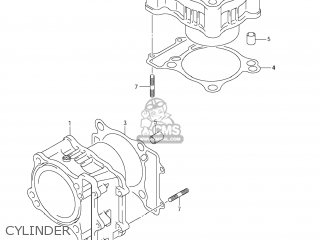 CYLINDER - DL650A VSTROM 2012 (L2) USA (E03)