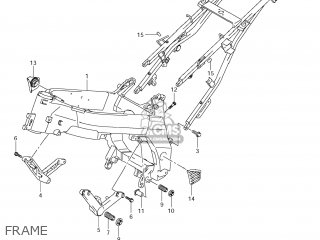 FRAME - DL650A VSTROM 2012 (L2) USA (E03)
