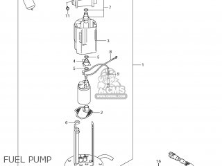 FUEL PUMP - DL650A VSTROM 2012 (L2) USA (E03)