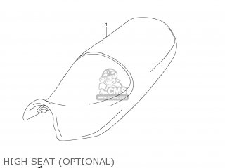 HIGH SEAT (OPTIONAL) - DL650A VSTROM 2012 (L2) USA (E03)