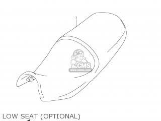 LOW SEAT (OPTIONAL) - DL650A VSTROM 2012 (L2) USA (E03)