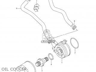 OIL COOLER - DL650A VSTROM 2012 (L2) USA (E03)