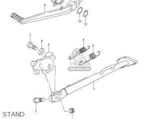 STAND - DL650A VSTROM 2012 (L2) USA (E03)