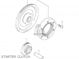 STARTER CLUTCH - DL650A VSTROM 2012 (L2) USA (E03)
