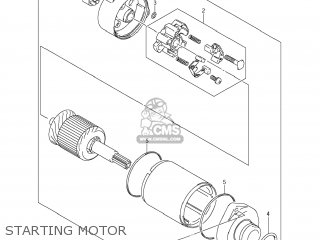 STARTING MOTOR - DL650A VSTROM 2012 (L2) USA (E03)