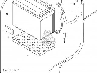 BATTERY - DL650A VSTROM 2014 (L4) USA (E03)