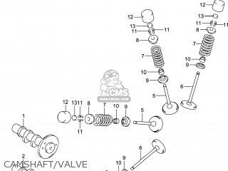 CAMSHAFT/VALVE - DL650A VSTROM 2014 (L4) USA (E03)