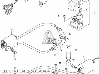 ELECTRICAL (DL650AL4 E28) - DL650A VSTROM 2014 (L4) USA (E03)