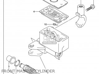 FRONT MASTER CYLINDER - DL650A VSTROM 2014 (L4) USA (E03)