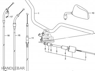 HANDLEBAR - DL650A VSTROM 2014 (L4) USA (E03)
