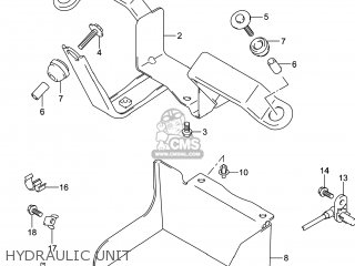 HYDRAULIC UNIT - DL650A VSTROM 2014 (L4) USA (E03)