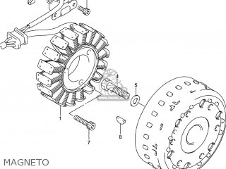 MAGNETO - DL650A VSTROM 2014 (L4) USA (E03)