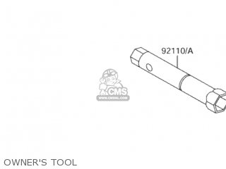 OWNER'S TOOL - DR-Z110 2003 (K3) USA (E03) DRZ110 DR Z110