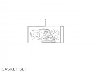 GASKET SET - DR-Z125 2003 (K3) USA (E03) DRZ125 DR Z125