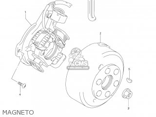 MAGNETO - DR-Z125 2004 (K4) USA (E03) DRZ125 DR Z125
