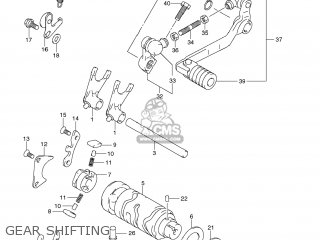 GEAR SHIFTING - DR-Z125 2012 (L2) USA (E03) DRZ125 DR Z125