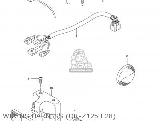 WIRING HARNESS (DR-Z125 E28) - DR-Z125 2012 (L2) USA (E03) DRZ125 DR Z125