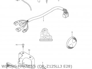 WIRING HARNESS (DR-Z125LL3 E28) - DR-Z125 2013 (L3) USA (E03) DRZ125 DR Z125