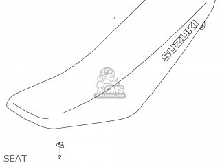 SEAT - DR-Z125 2014 (L4) USA (E03) DRZ125 DR Z125