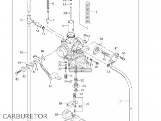 CARBURETOR - DR-Z125L 2003 (K3) USA (E03) DRZ125L DR Z125L