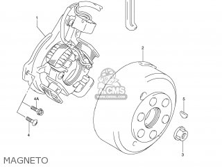 MAGNETO - DR-Z125L 2010 (L0) USA (E03) DRZ125L DR Z125L