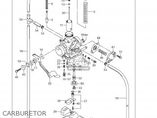 CARBURETOR - DR-Z125L 2013 (L3) USA (E03) DRZ125L DR Z125L