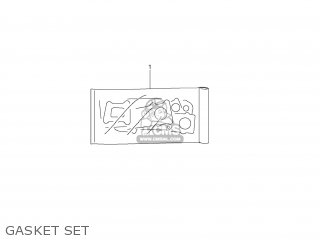 GASKET SET - DR-Z125L 2013 (L3) USA (E03) DRZ125L DR Z125L