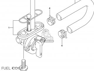 FUEL COCK - DR-Z125L 2014 (L4) USA (E03) DRZ125L DR Z125L