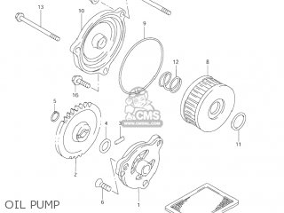 OIL PUMP - DR-Z250 2003 (K3) USA (E03) DRZ250 DR Z250