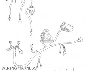 WIRING HARNESS - DR-Z250 2003 (K3) USA (E03) DRZ250 DR Z250