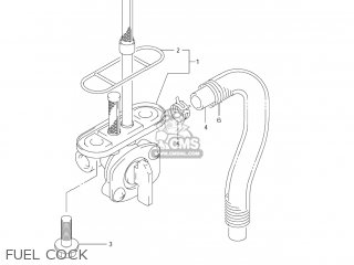 FUEL COCK - DR-Z250 2006 (K6) USA (E03) DRZ250 DR Z250