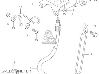 SPEEDOMETER - DR-Z400 2001 (K1) USA (E03) DRZ400 DR Z400