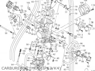 CARBURETOR (MODEL K3/K4) - DR-Z400 2002 (K2) USA (E03) DRZ400 DR Z400