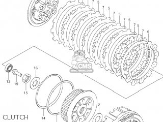 CLUTCH - DR-Z400 2002 (K2) USA (E03) DRZ400 DR Z400